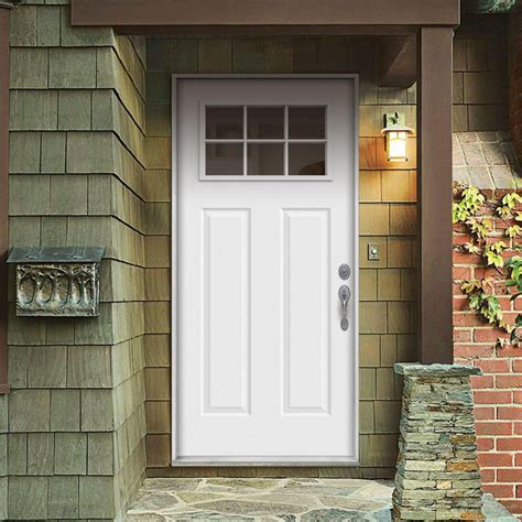 metal house front door|exterior metal doors at lowe's.